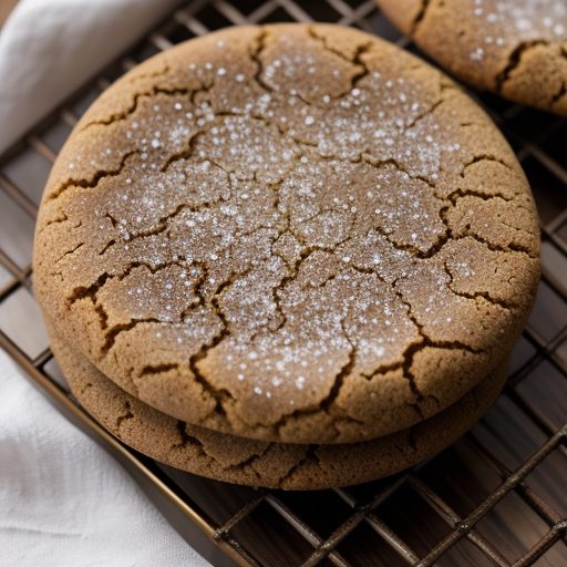 Fine Molasses Cookies recipe image