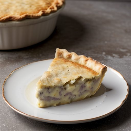 Finnish Onion Pie (Sipulipiirakka recipe image