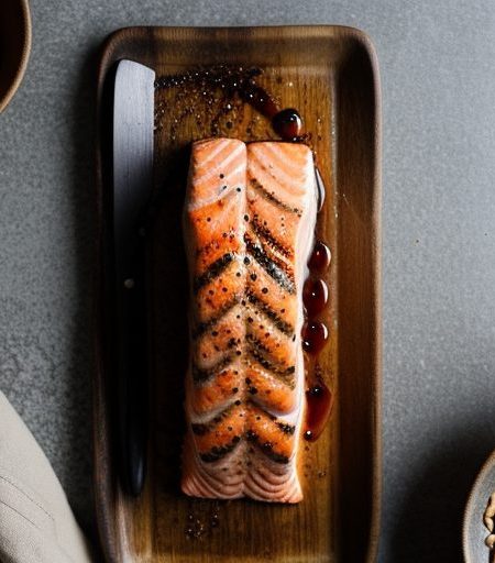 Firecracker Grilled Alaskan Salmon recipe image