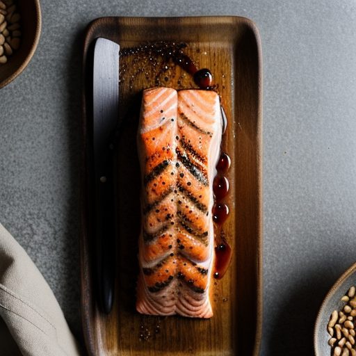 Firecracker Grilled Alaskan Salmon recipe image