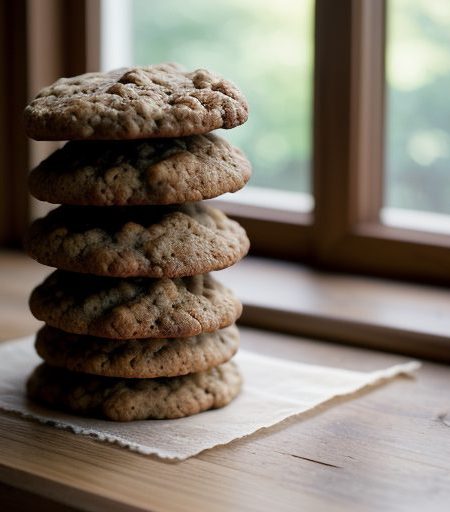 First Oatmeal Raisin Cookies recipe image