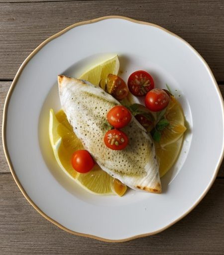 Fish Baked in Sour Cream recipe image