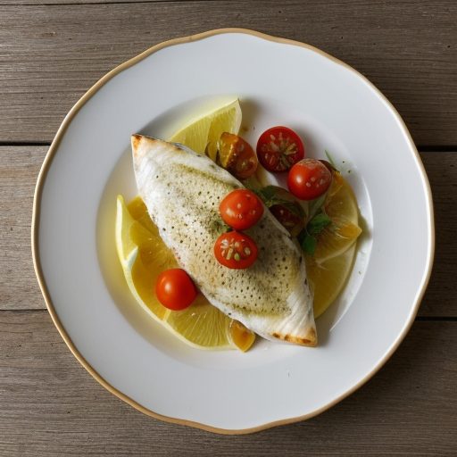 Fish Baked in Sour Cream recipe image