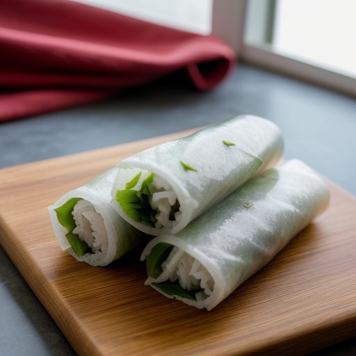 Fish Crystal Spring Rolls (Bi Guon Ca Pt. 1 recipe image