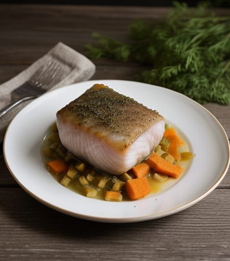 Fish Fillets Paysanne DNSR31 A recipe image