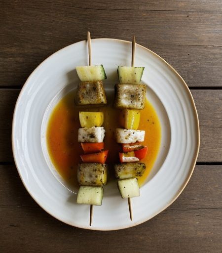 Fish Kabobs recipe image