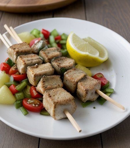 Fish Kebabs recipe image
