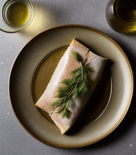 Fish Marinated in Herbed Olive Oil recipe image