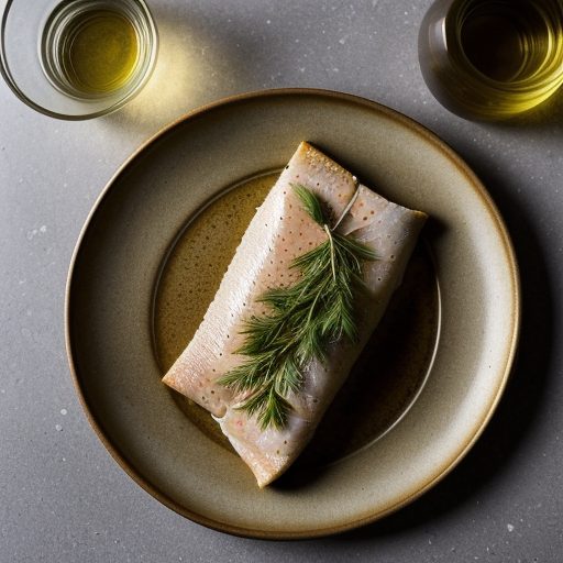 Fish Marinated in Herbed Olive Oil recipe image