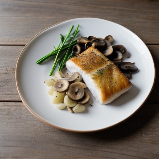Fish & Mushrooms recipe image