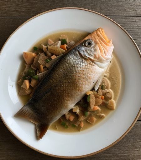 Fish Saute in Coconut Milk (Pescado Guisado C recipe image