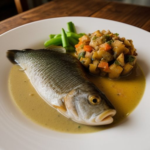 Fish Saute in Coconut Milk (Pescado Guisado Con Coco recipe image