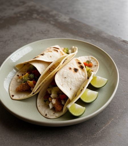 Fish Tacos With Habanero Salsa recipe image