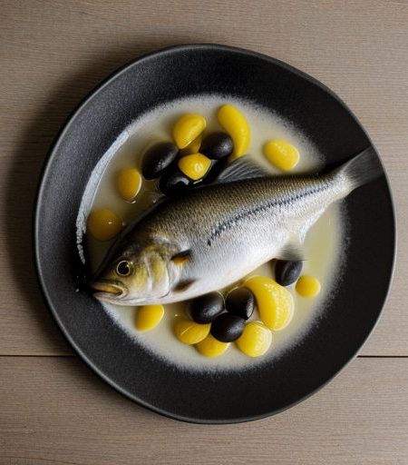 Fish With Black Olives recipe image