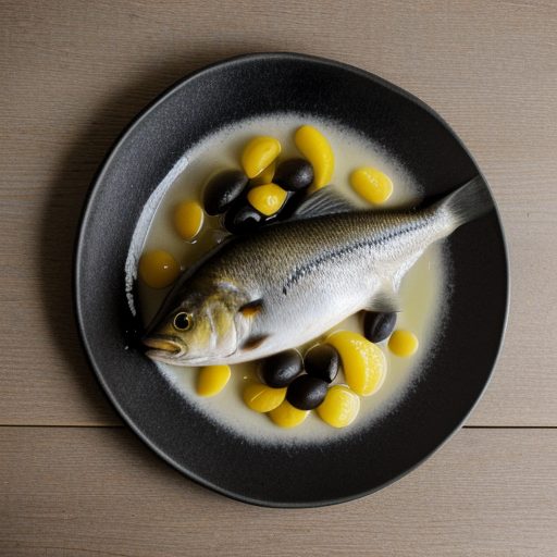 Fish With Black Olives recipe image