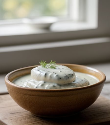 Fish With Sour-Cream Sauce recipe image