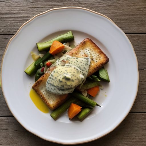Fish With Summer Vegetables recipe image