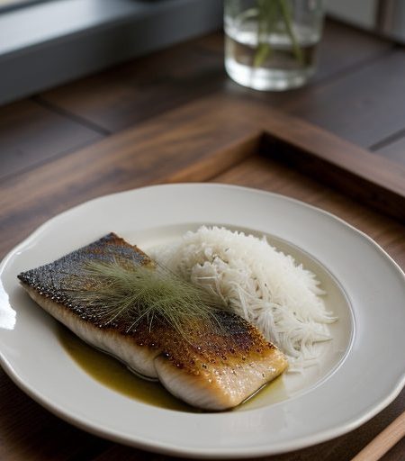 Fish and Fennel Rice recipe image