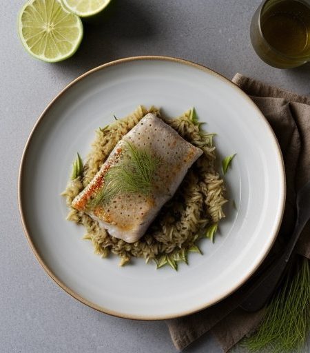 Fish and Fennel Rice ( 6 Points recipe image