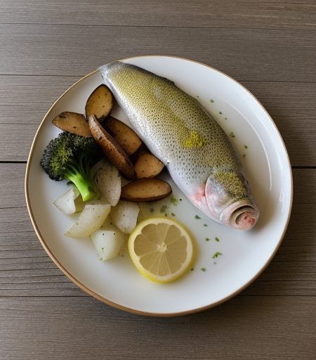 Fish and Potato Platter recipe image