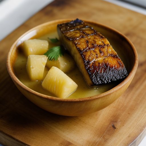 Fish in Pineapple-Lime Sauce recipe image