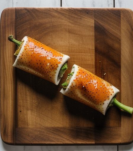 Fishrolls With Peppers recipe image