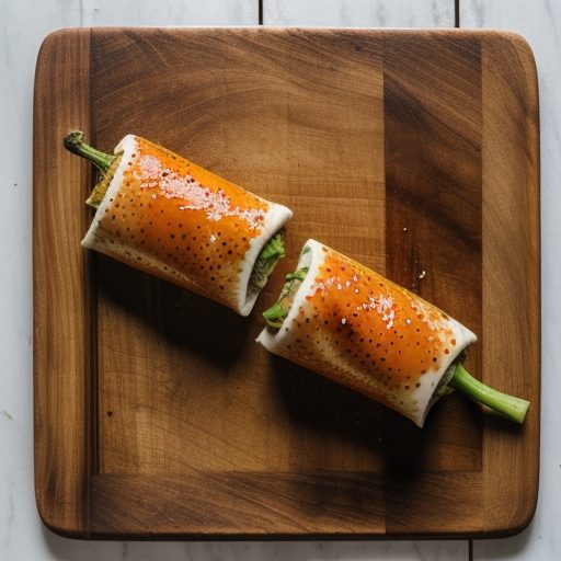 Fishrolls With Peppers recipe image