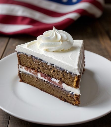 Flag Cake - Cool Whip and Sara Lee recipe image