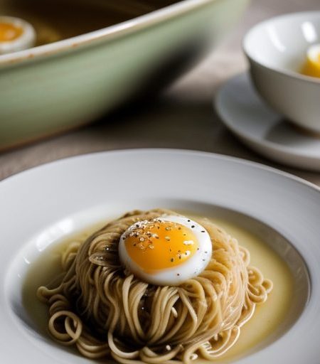 Flaishig Noodle Pudding recipe image