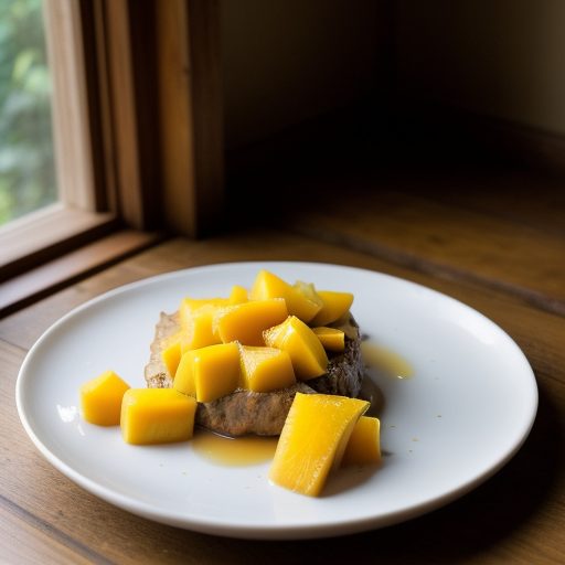 Flaming Mangos (Kh recipe image