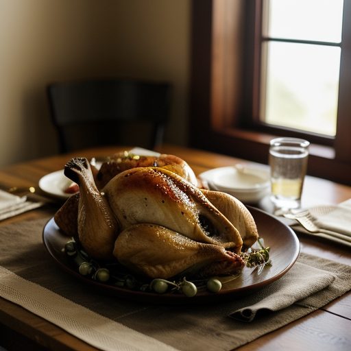 Flaming Sherried Rock Cornish Game Hens recipe image