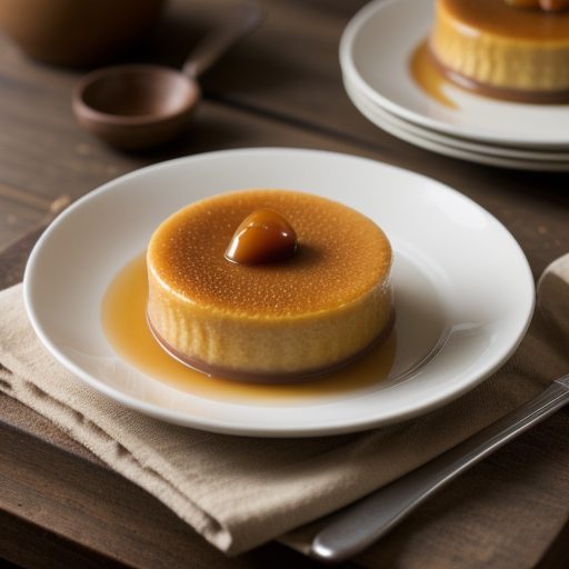 Flan a La Antigua (Traditional Caramel Custar recipe image