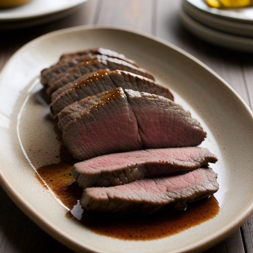Flank Steak Columbian Style recipe image