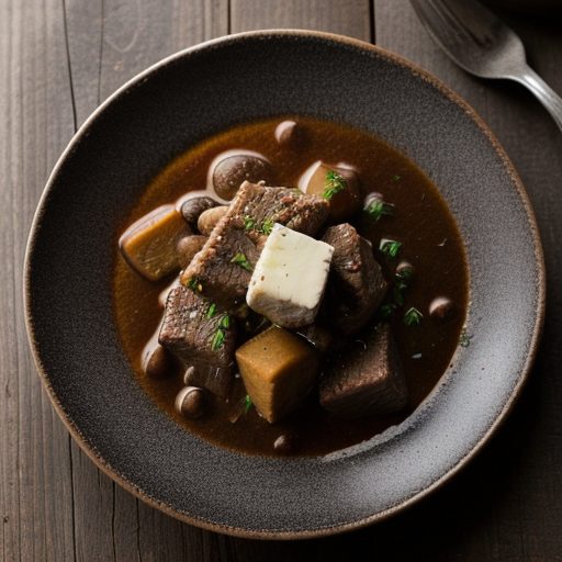 Flemish Beef Stew Cooked in Beer recipe image