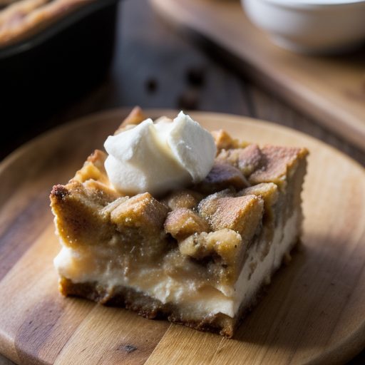 Florida Keys Bread Pudding With Rum Sauce recipe image