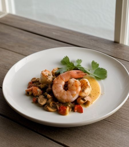 Florida Shrimp a La King recipe image