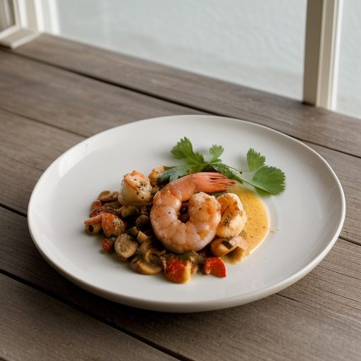 Florida Shrimp a La King recipe image