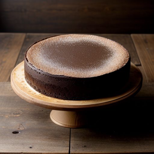 Flourless Chocolate Mousse Cake recipe image