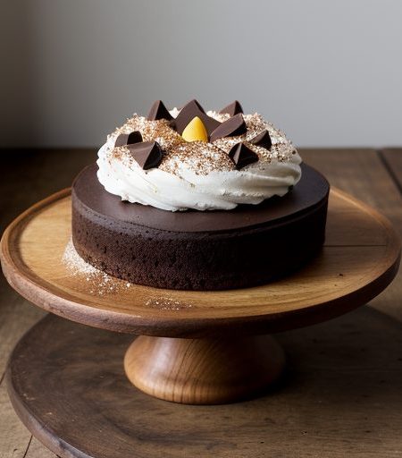 Flourless Chocolate Mousse Cake recipe image
