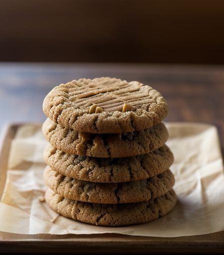 Flourless Peanut Butter Cookies recipe image