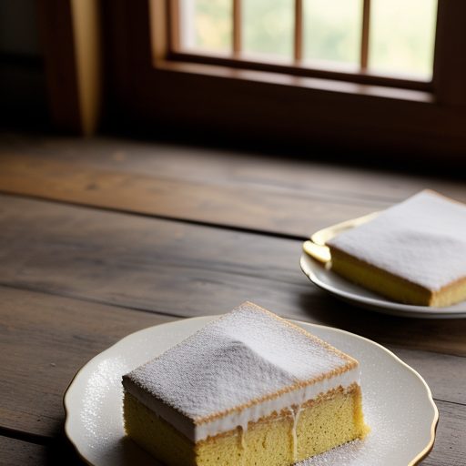 Fluffy Gold Cake recipe image