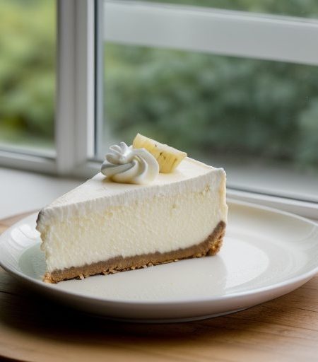 Fluffy Pineapple Cheesecake recipe image