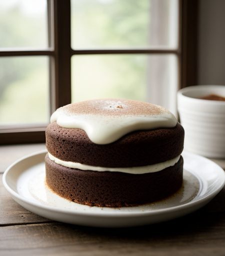 Fluffy Walnut Cake  recipe image
