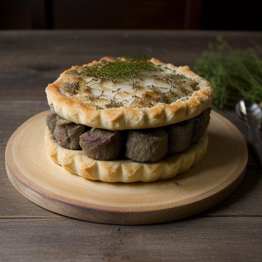 Fnllyn Bara Lawr Ae Oen Cymreig Alewn Crwstyn - Welsh recipe image