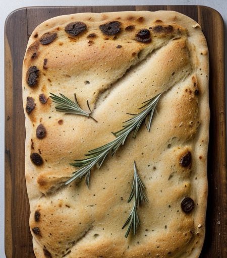 Focaccia (Italian Flatbread Abm recipe image