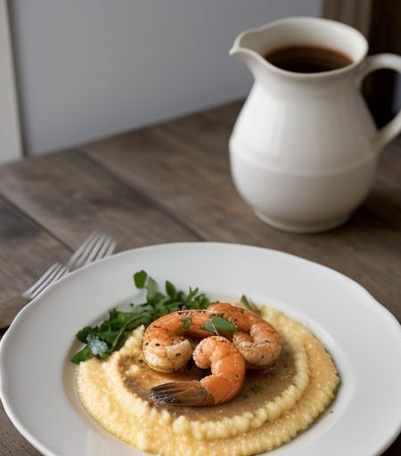 Folly Island Shrimp and Grits - Bon Appetit recipe image
