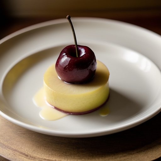 Fondant With Pears or Cherries recipe image