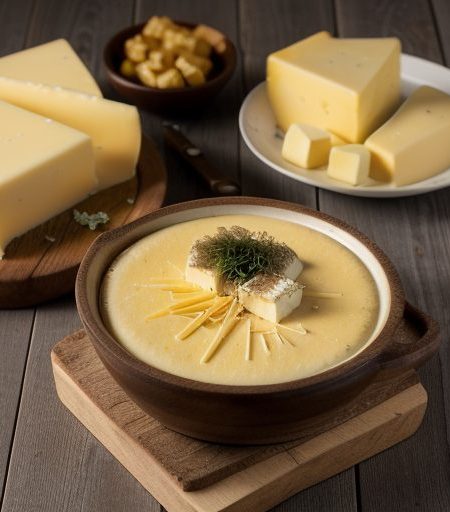 Fondue Vaudoise (Cheese Fondue 'A La Vaudoise Vaud recipe image
