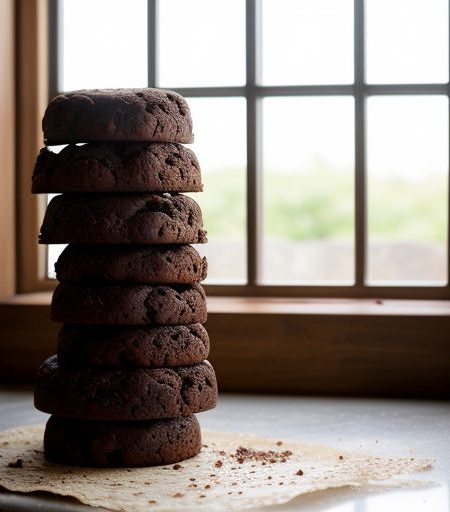 Food Processor Carob Brownies recipe image