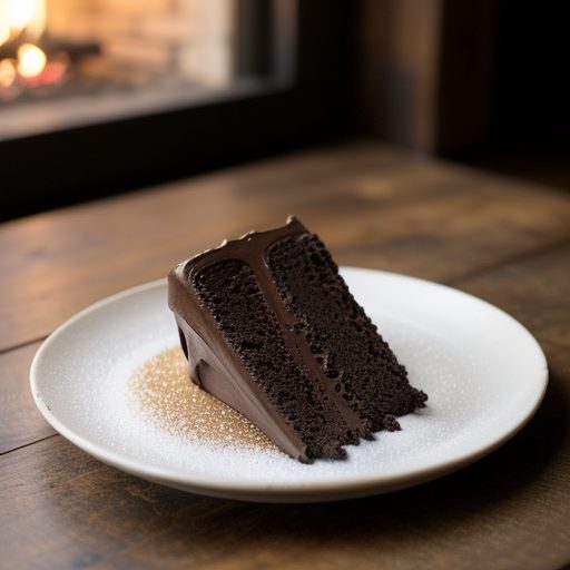 Foot in the Fire" Chocolate Cake recipe image